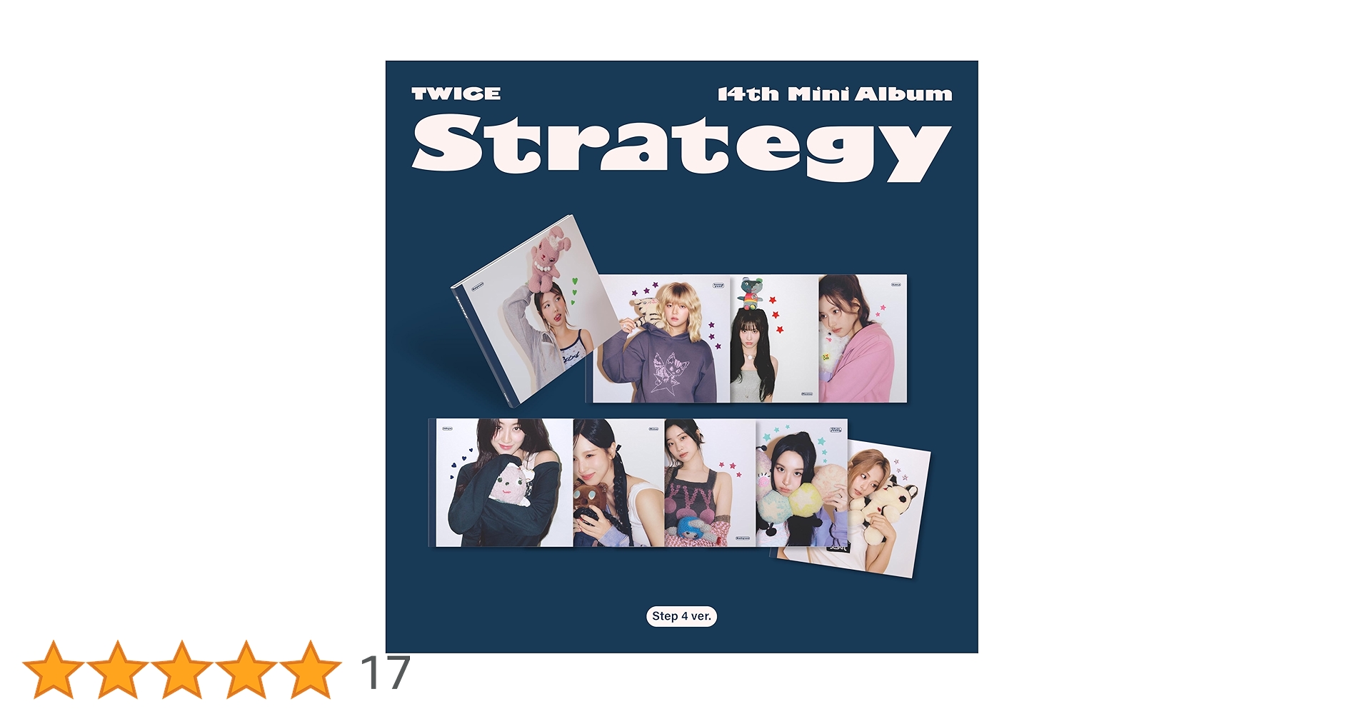 Amazon.co.jp: TWICE 14th Mini [STRATEGY (Step4 ver.)]（韓国